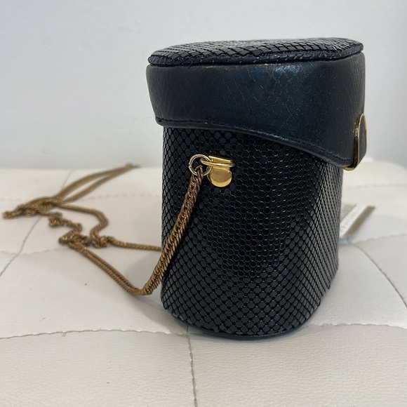 Whiting Davis Sequin Chain Maille Box Clutch - Picture 2 of 5